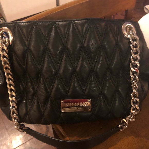 Mario Valentino Beige Polyethylene Handbag